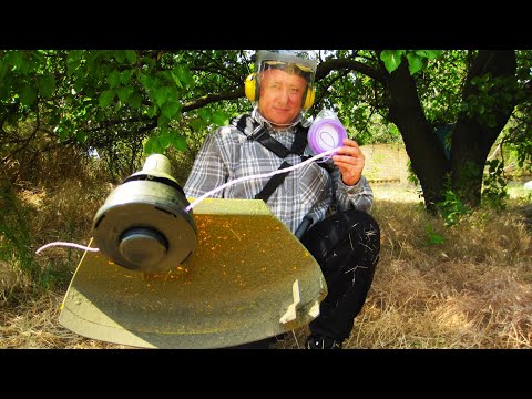 Видео: ЗАМЕНА КОРДА В ТРИММЕРНОЙ ГОЛОВКЕ 🔧ЧЕМПИОН T523S-2🔥✌️