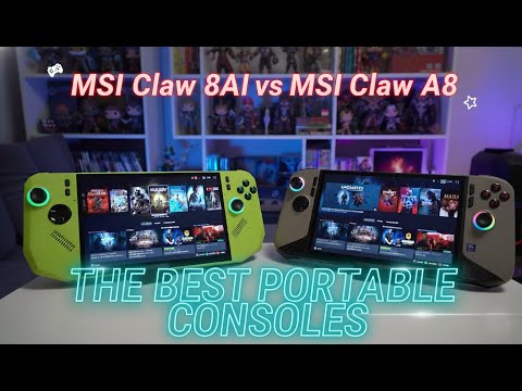 Видео: 🏆 Лучшие консоли по соотношению цена/возможности после Steam Deck 🔥 Msi Claw 8AI vs Msi Claw A8 ⚡️