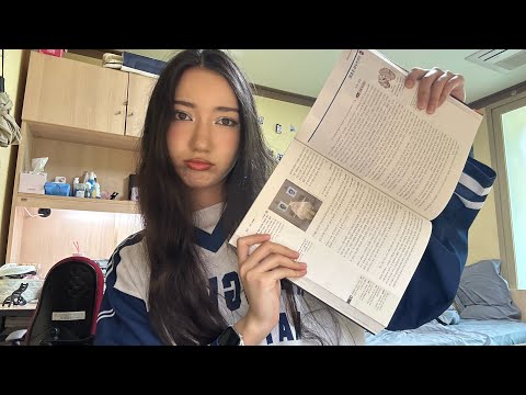 Видео: НЕДЕЛЯ ЭКЗАМЕНОВ В КОРЕЕ/ как я готовлюсь/ влог📖📎