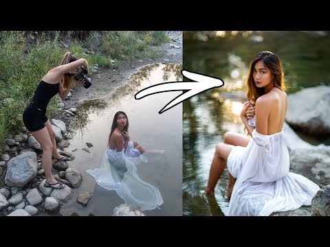 Видео: Речная фотосъёмка: закулисье. Как я снимаю портреты при естественном освещении
