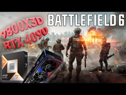 Видео: 🔴BATTLEFIELD 6 НА 9800X3D И RTX 4090! | СТРИМ 1440p 60FPS