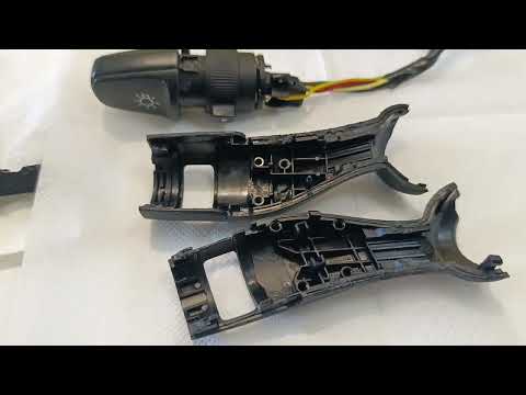 Видео: Разборка и ремонт подрулевого переключателя hyundai santa fe DM