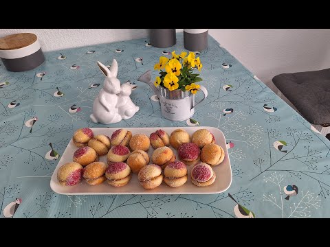 Видео: Печенье персики с вареной сгущенкой ☕😋💐