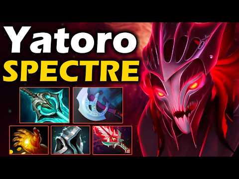 Видео: Яторо на Спектре, Самый СИЛЬНЫЙ керри Доты! - Yatoro Spectre 7.37 ДОТА 2