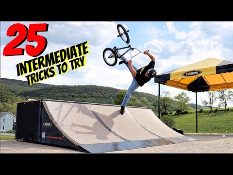 Видео: 25 ТРЮКОВ BMX ПРОМЕЖУТОЧНОГО УРОВНЯ!