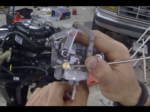 Видео: Чистка/восстановление карбюратора подвесного мотора Mercury 9,9 л.с.