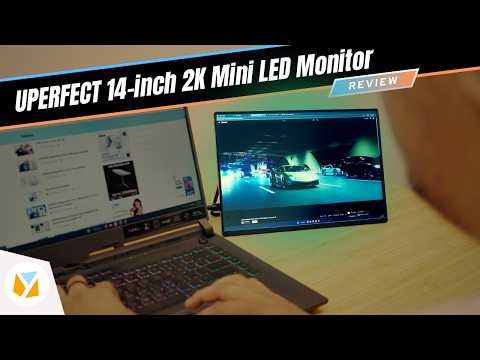 Видео: Обзор 14-дюймового 2K мини-светодиодного монитора UPERFECT