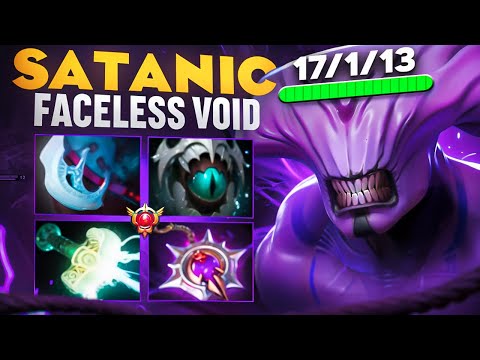 Видео: САТАНИК УНИЧТОЖИЛ КАРТУ НА СИГНАТУРНОМ ВОЙДЕ🔥┃Satanic Faceless Void 7.37d