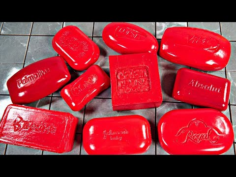 Видео: ASMR SOAP | Cutting coloured soaр | Soap Carving | Резка крашенного мыла | 4K @ASMRSOAPUK