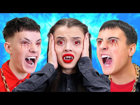 Видео: Плохой VS Хороший Папа Вампир! Папа  Вампир VS Отчим Вампир