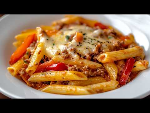 Видео: Самая вкусная паста с фаршем, которую я когда-либо готовил❗️ Простой и супер сочный!