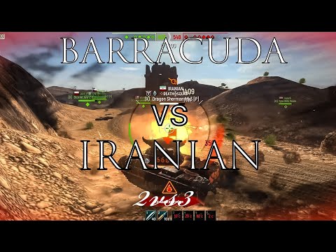 Видео: Tank Force🔥BARRACUDA vs IRANIAN 🔥Наваляли вдвох