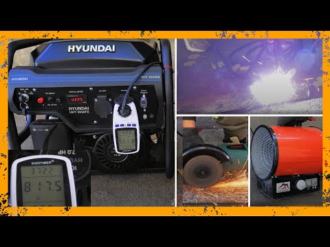 Видео: Нагружаем генераторы на полную катушку — Кто победит? Hyundai, IronAngel, KS,Vitals, Matari,EnerSol