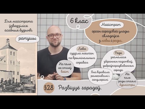 Видео: 6. §28 Развіццё гарадоў