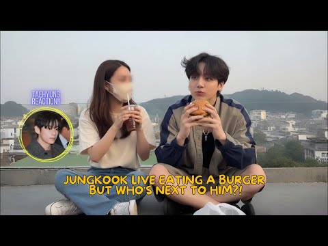Видео: АРМИ в шоке! Чонгука поймали за поеданием бургеров с кем-то в прямом эфире 😱💜