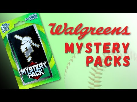 Видео: Walgreens BASEBALL Mystery Pack на 2025 год