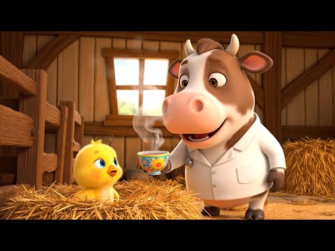 Видео: ​​Доктор Корова заботится о цыплёнке 🐮🐣