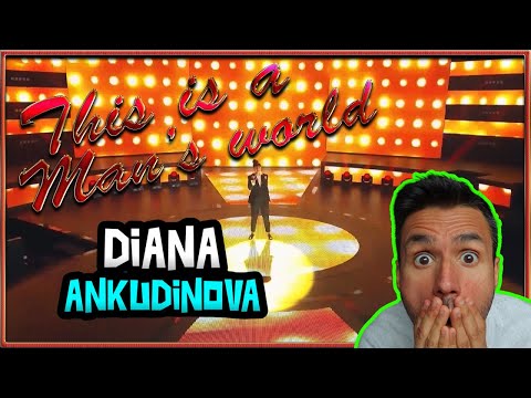 Видео: DIANA ANKUDINOVA This is a man's world - REACTION ( Диана Анкудинова )