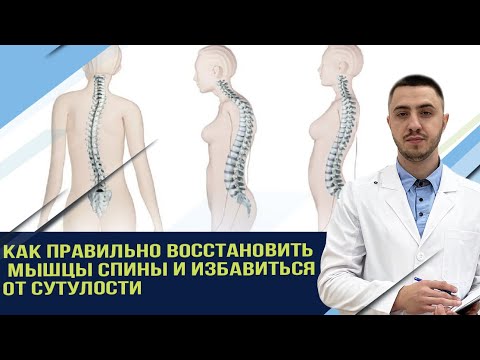 Видео: Эти упражнения помогут устранить сутулость и выровнять спину