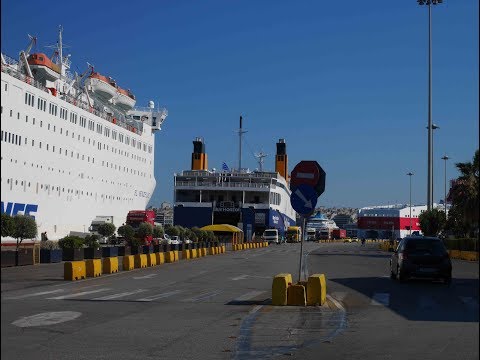 Видео: паром Пирей - Ираклион (о Крит) Греция