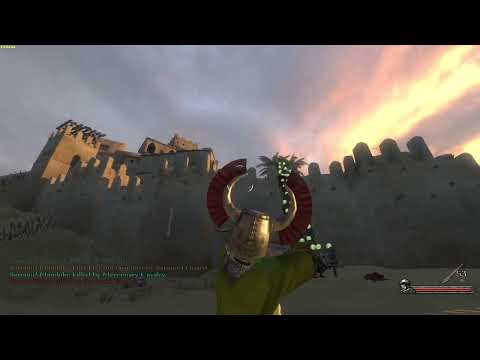 Видео: Mount and blade: Warband. 115 Серия. Захват городов Тулги и Барии. Подводим  армию к Дхириму!