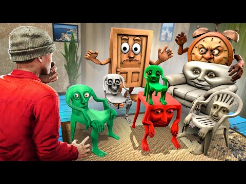 Видео: ПОСТРОИЛ ДОМ ИЗ БРЕЙНРОТОВ! УГАР И БЕЗУМИЕ В Garry`s Mod