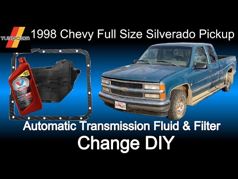 Видео: Полноразмерный пикап Chevrolet 1998 года — краткая инструкция по замене жидкости и фильтра автома...
