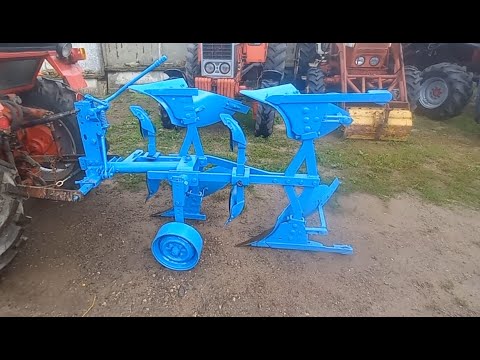 Видео: Плуг LEMKEN з механічним оборотом 2х30