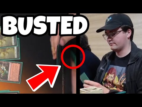 Видео: Мошенник MTG обманывает MTG Champion, его засняли на камеру