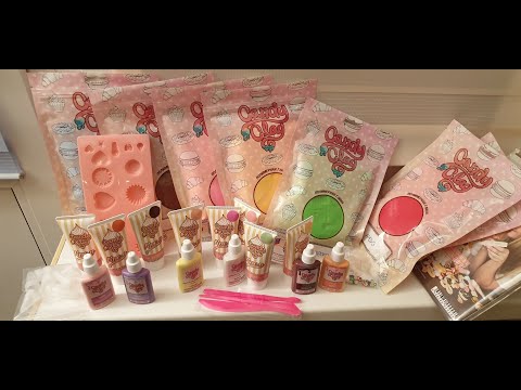 Видео: Candy Clay полимерная глина/ обзор и распаковка глины от Кати