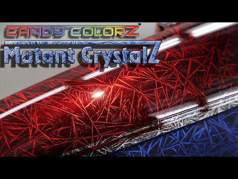 Видео: Яблочно-красный и сапфирово-синий Candy ColorZ на Mutant CrystalZ