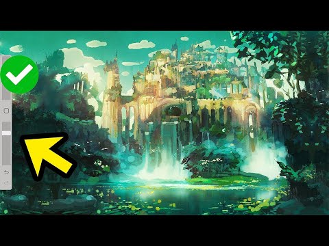 Видео: Дизайн среды для начинающих [процесс Procreate]