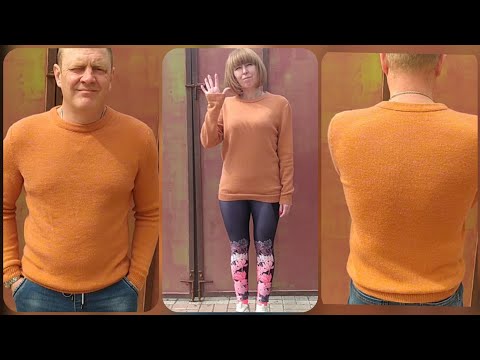 Видео: Джемпер на любой вязальной машине.