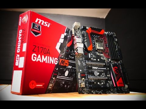 Видео: MSI Z170A Gaming M5 Обзор добротной материнской платы для Skylake