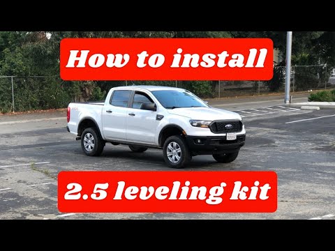 Видео: Установка комплекта выравнивания передней части кузова Ford Ranger 2019-2022