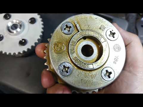 Видео: BMW N52 замена Vanos, регулировка ГРМ Video Manual