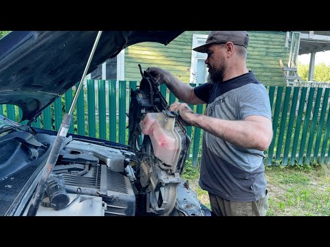 Видео: Загудел вентилятор диффузора системы охлаждения на Lexus RX400h / Как заменить самостоятельно