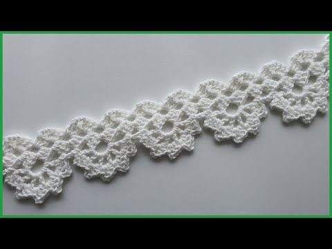 Видео: Ажурное ЛЕНТОЧНОЕ КРУЖЕВО. Вязание крючком мастер-класс / How to Crochet Lace Tape Ribbon