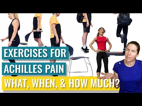 Видео: Упражнения при ахиллите/тендинопатии — какие, когда, как часто?