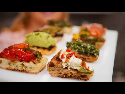 Видео: Язык проглотить можно! Итальянские закуски "Кростини"