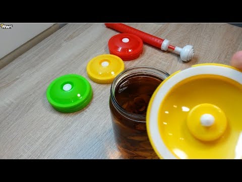 Видео: Стоит ли покупать вакуумные крышки?