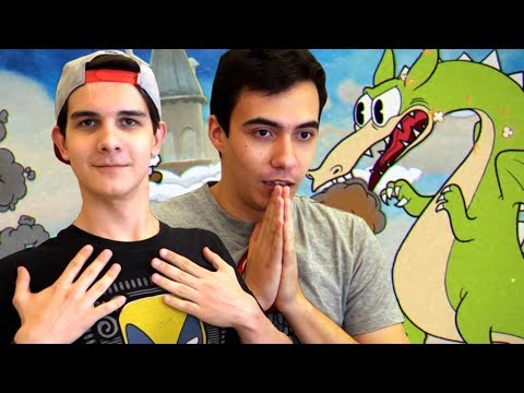 Видео: КЬЮБАЙТ И ТЕД ИГРАЮТ В CUPHEAD 3.0