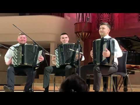 Видео: В.Гридин «Рассыпуха» Казанское трио баянистов