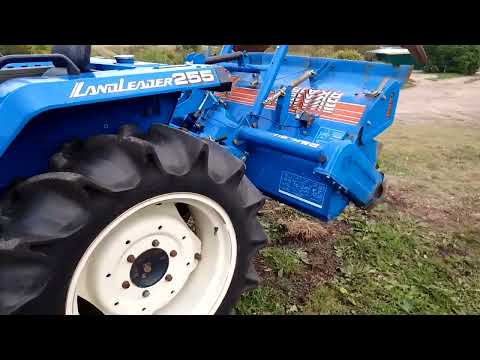 Видео: обзор на японский мини трактор iseki ta255!!!