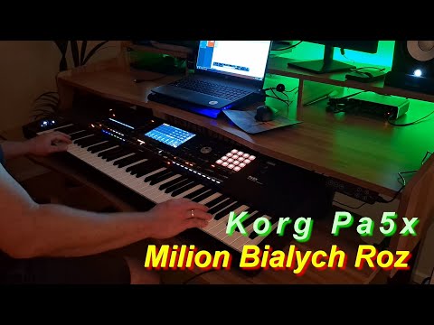 Видео: MILION BIAŁYCH RÓŻ - Ałła Pugaczowa - Миллион алых роз | (Korg Pa5x) disco cover