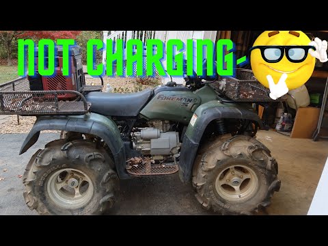 Видео: Диагностика и ремонт аккумулятора квадроцикла Honda Forman