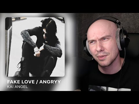 Видео: Kai Angel - FAKE LOVE / ANGRYY | РЕАКЦИЯ
