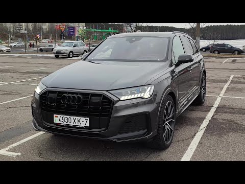 Видео: Audi Q7 4M с лучшим дизельным двигателем #audi #car #germany #belarus