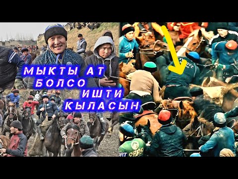 Видео: Байыш баарын таң калтырды 😱 талаганына карабай улакты камырдан кыл сууругандай эле сууруп чыкты 👆😱💥