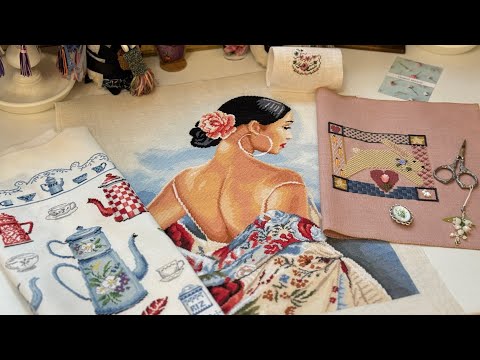 Видео: Итоги июля 2025. Финиши. Покупки. Вышивка крестом.